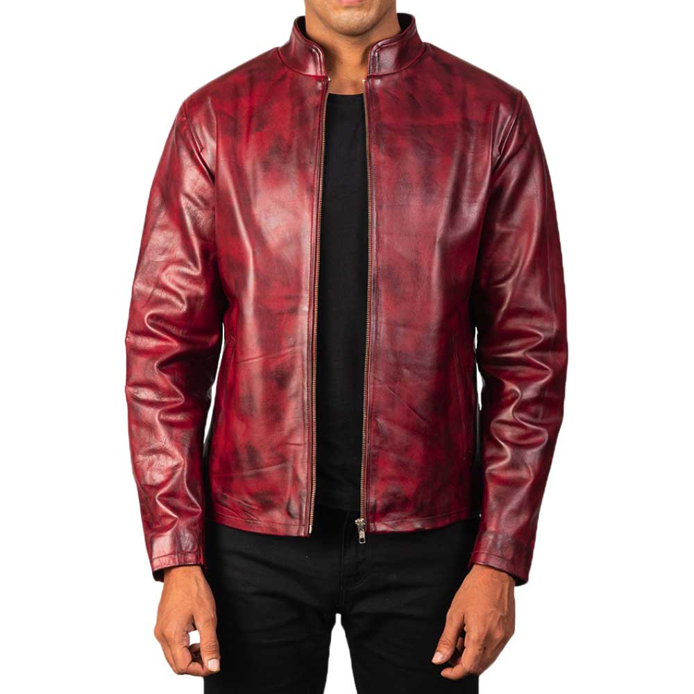 Distressed Leather Jackets