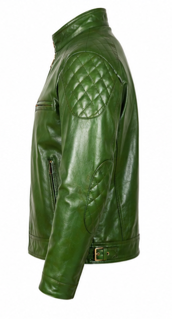 Distressed Leather Jacket