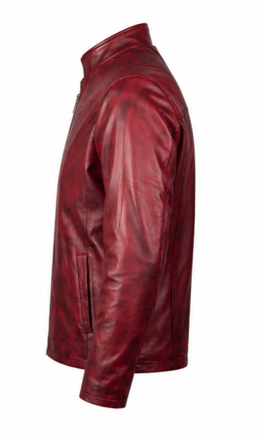 Distressed Leather Jacket  ASK