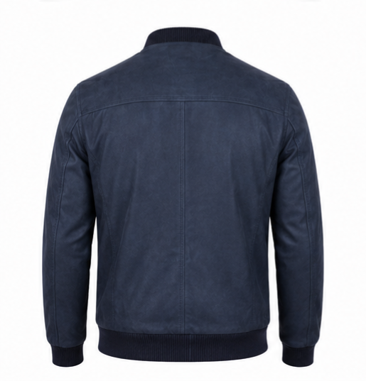 Suede Bomber Jacket