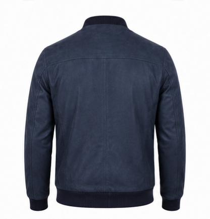 Suede Bomber Jacket
