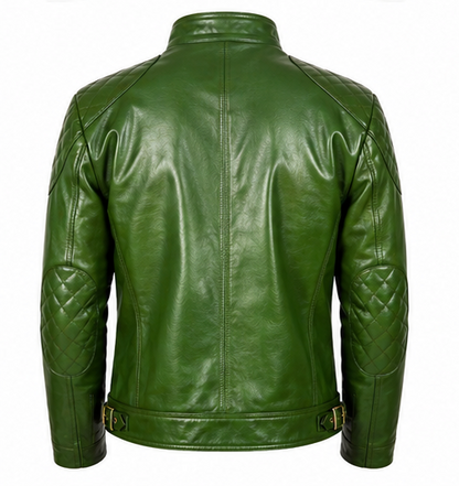 Distressed Leather Jacket
