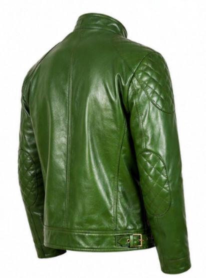 Distressed Leather Jacket