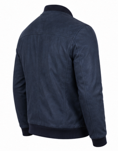 Suede Bomber Jacket