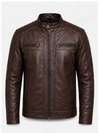 BIKER LEATHER JACKET