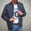 Suede Bomber Jacket