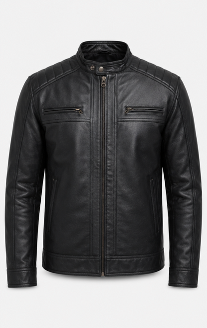 BIKER LEATHER JACKET