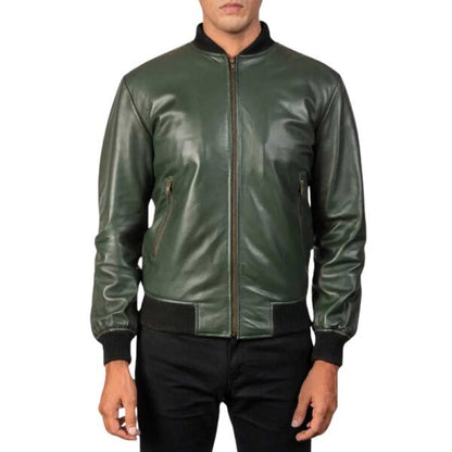 Rock Suede Bomber Jacket ask