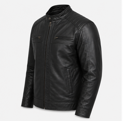 BIKER LEATHER JACKET